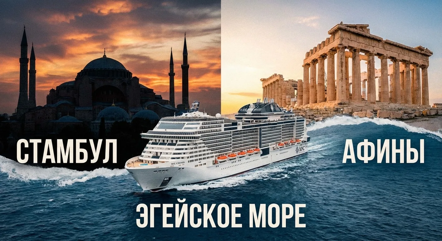Два сердца античного мира за одно путешествие. Мы собрали все маршруты MSC, где вы отпр...