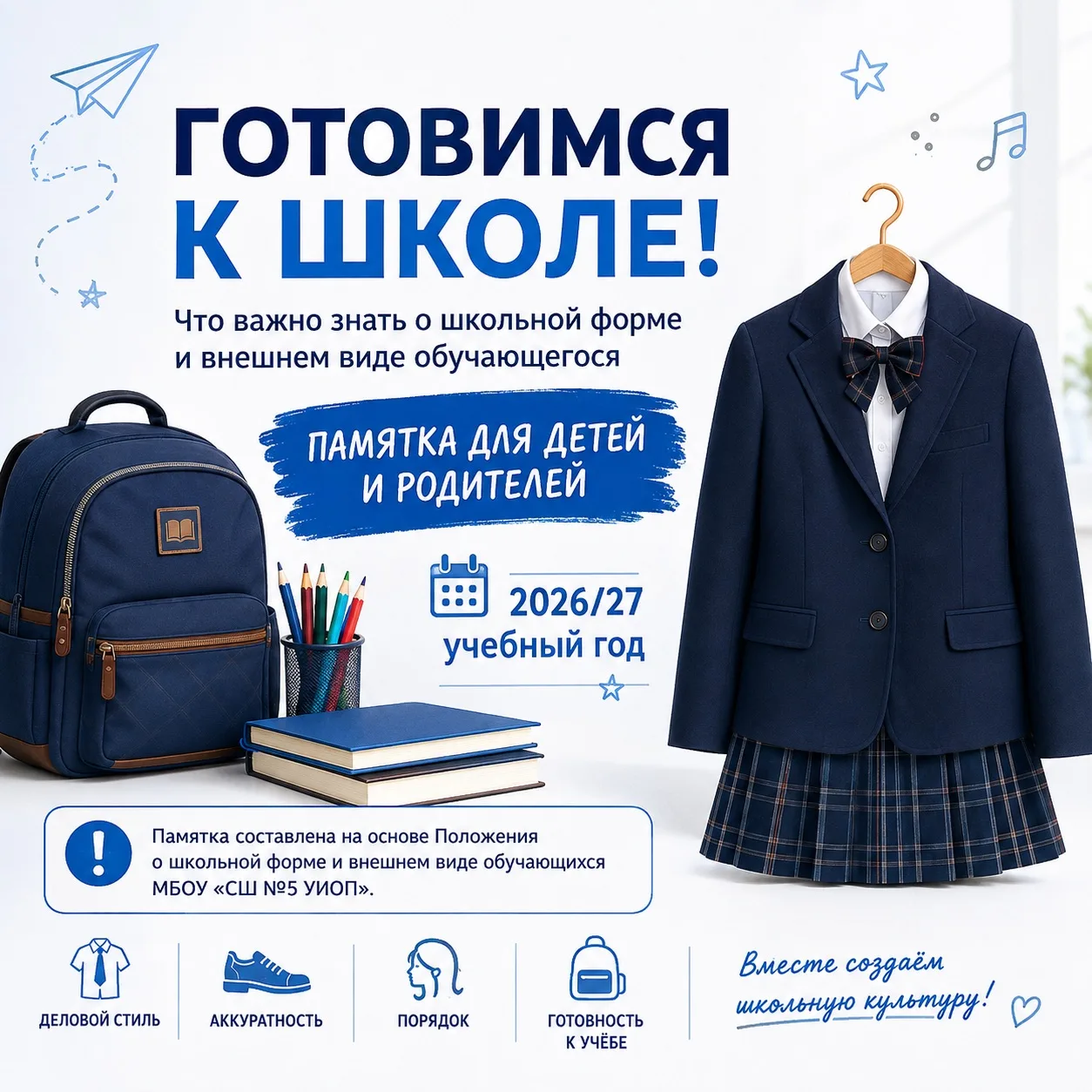 🎒 Готовимся к школе вместе!