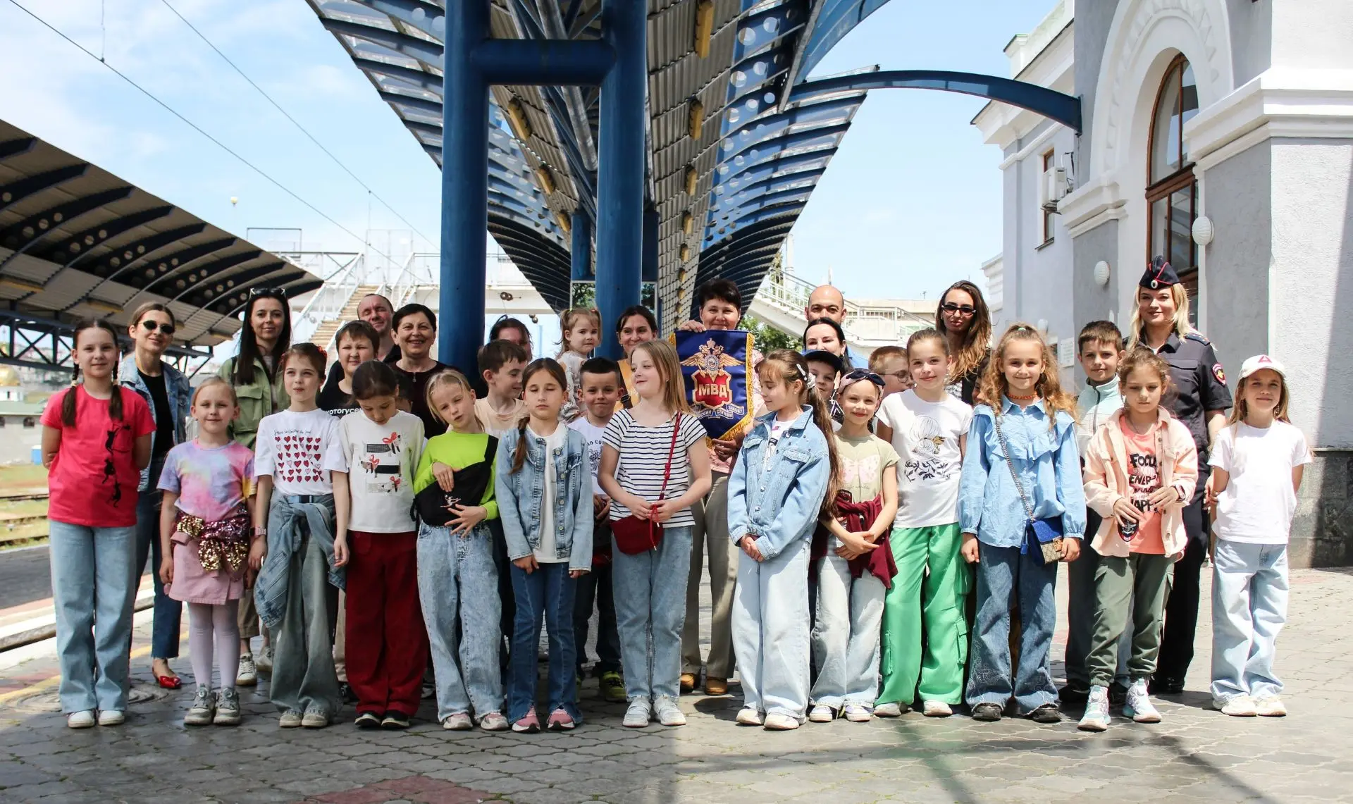 "КЛАССНЫЕ" НОВОСТИ" 👍  👮Сотрудники Крымского линейного управления МВД на транспорте совместно с пред