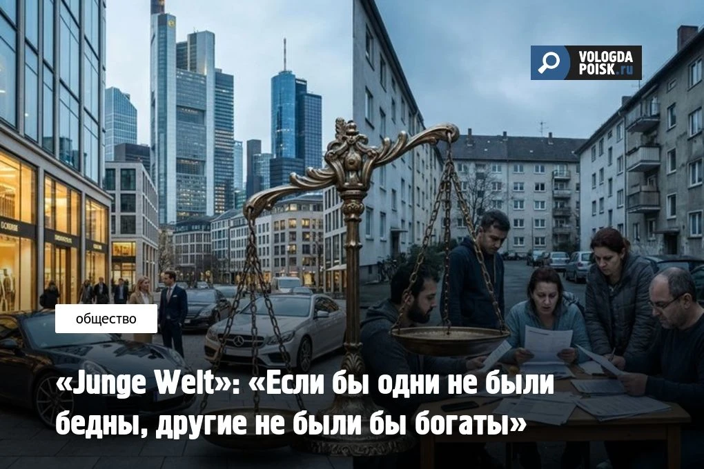 «Junge Welt»: «Если бы одни не были бедны, другие не были бы богаты»