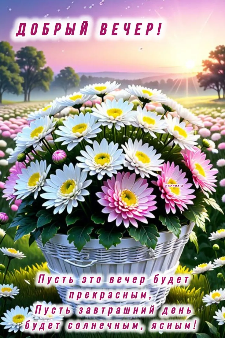 Доброго и уютного вечера! ✨💐
