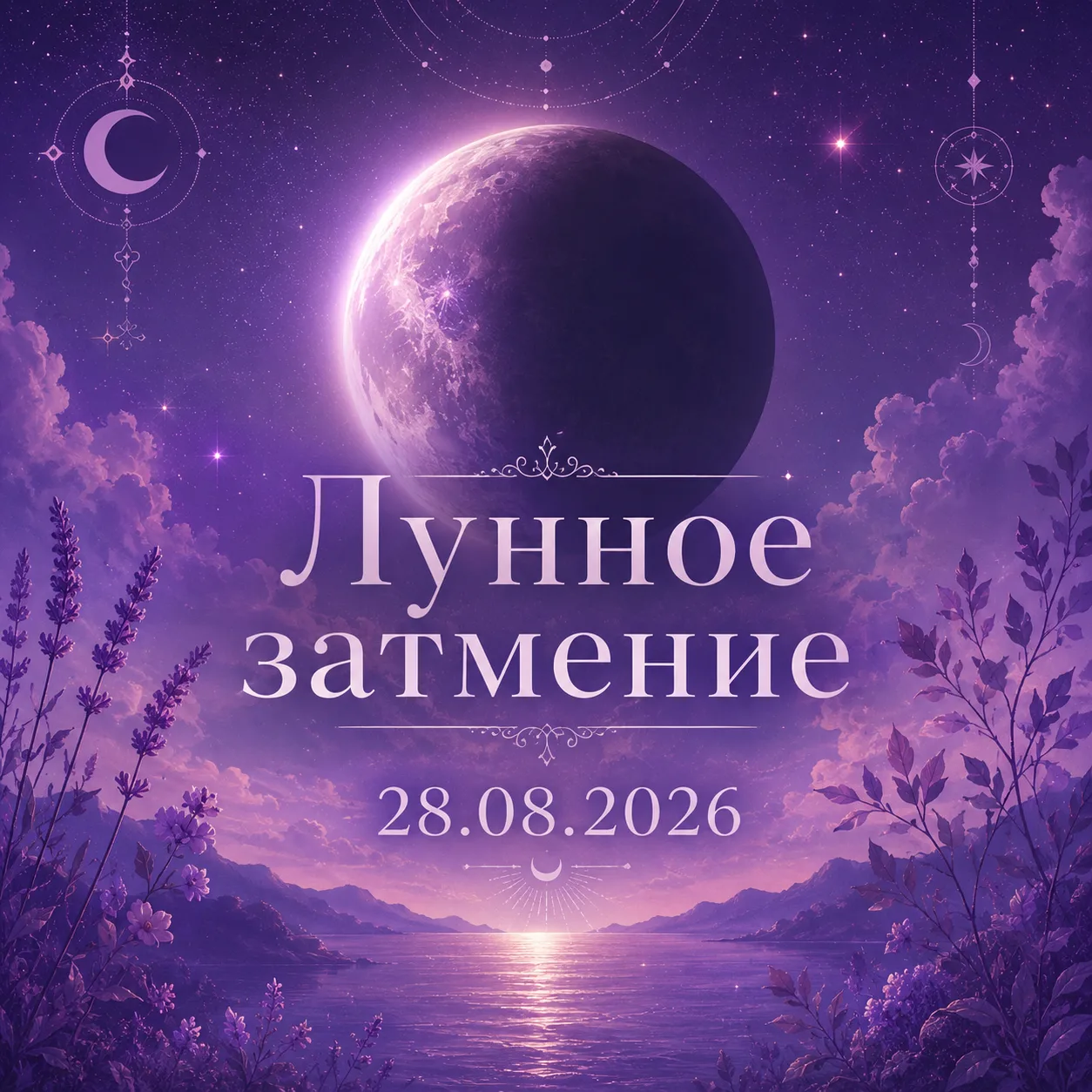 28 августа — затмение в Рыбах ❗️