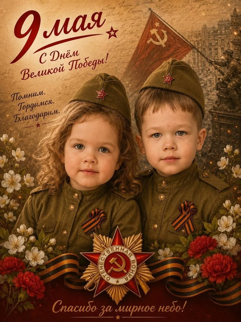 Память о великом празднике останется в душе каждого ребёнка, а семейные воспоминания о ...