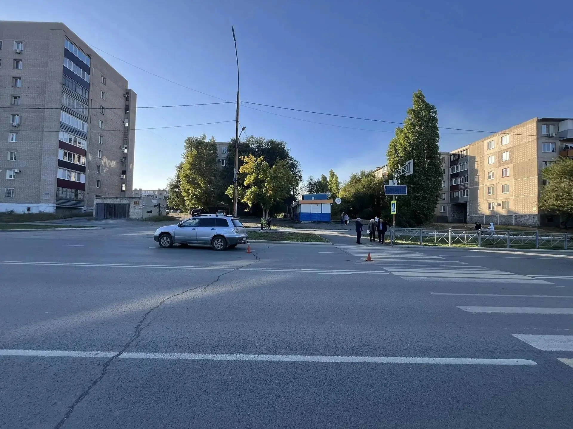 🚨 В Новотроицке иномарка сбила пенсионерку на переходе