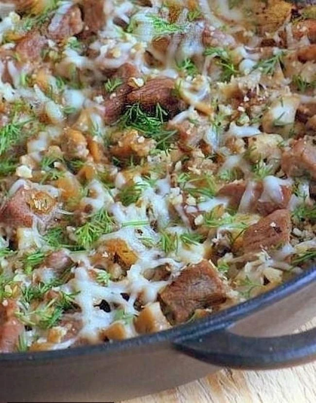 🍲 Большой жюльен с йогуртом