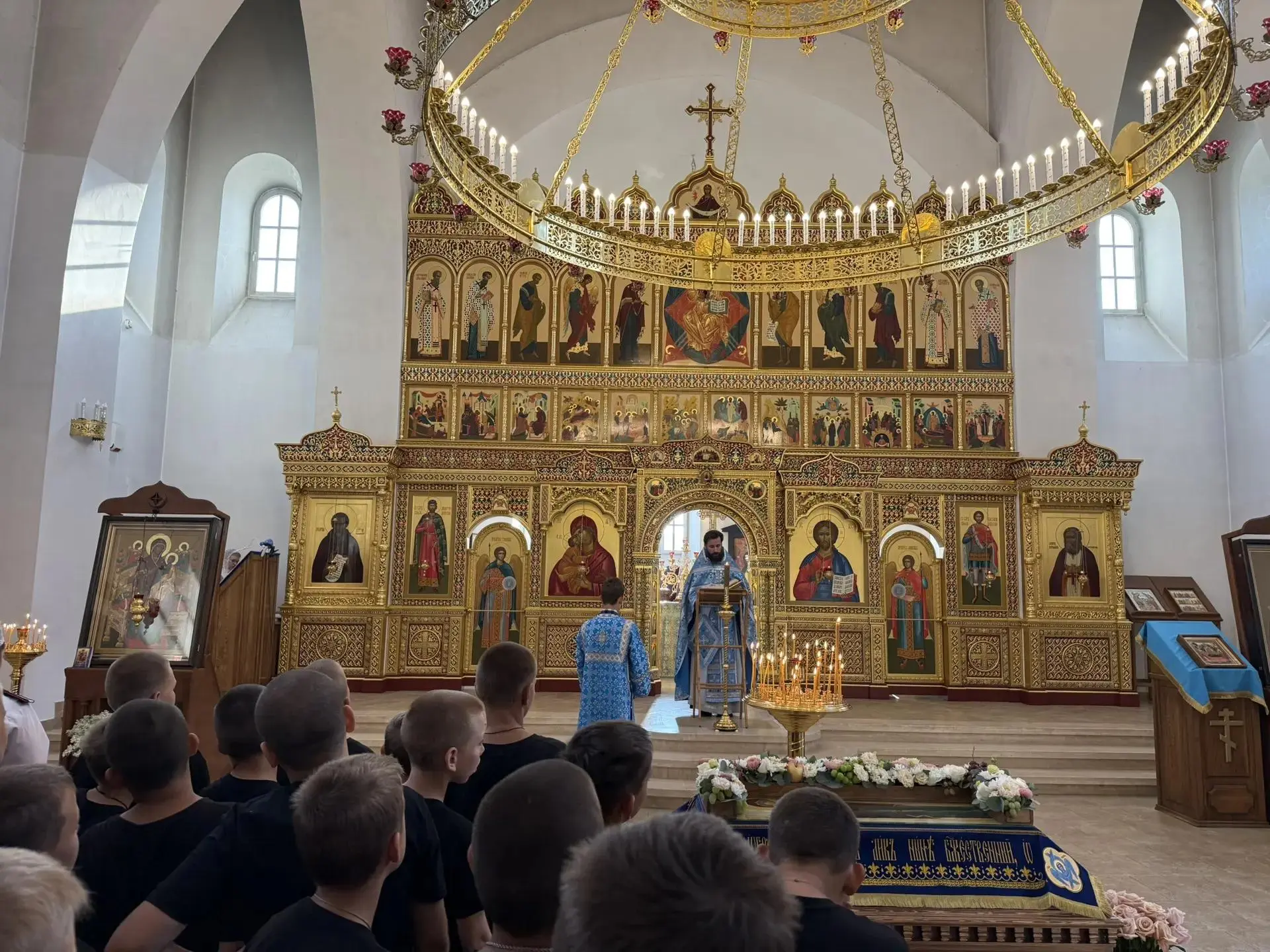 ⚡️В праздник Успения Пресвятой Богородицы воспитанники КМБ и педагоги корпуса приняли у...