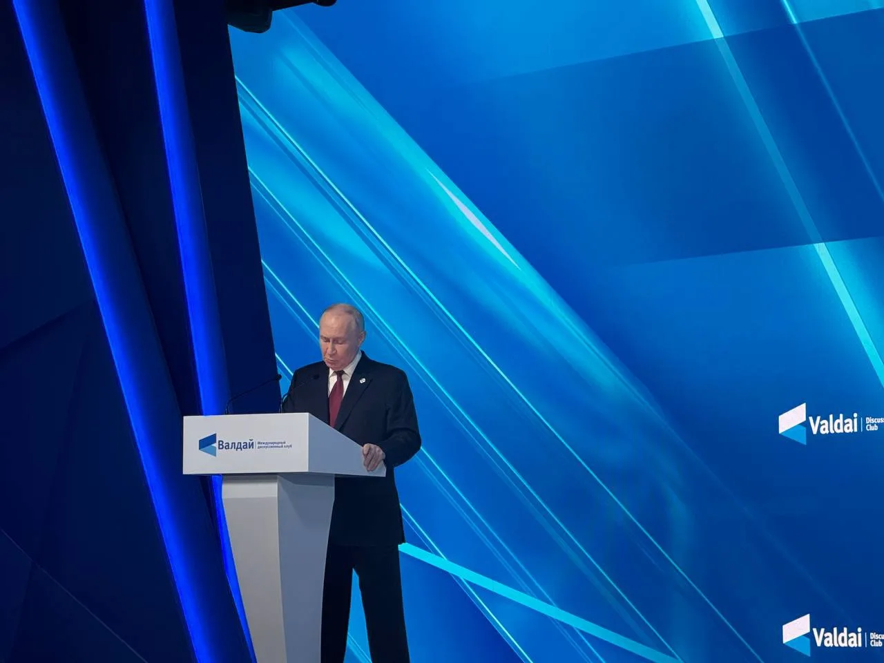 ❗️Путин призвал избежать катастрофических сценариев развития человечества
