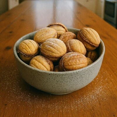 🌰 Орешки со сгущенкой без вафельницы — как в детстве! 💛
Хрустящие, ароматные и до невозможности вк