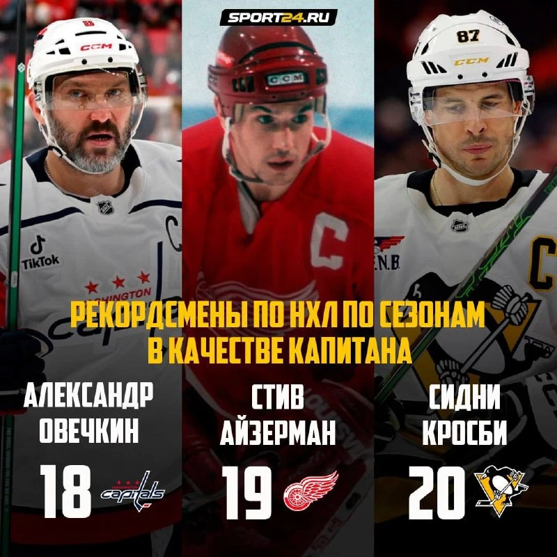 Ови — один из величайших капитанов в истории НХЛ 👏