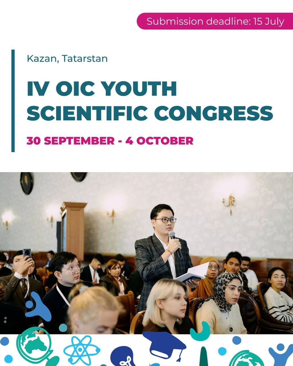 Connecting young scientists for a sustainable future: applications now open for the IV ...