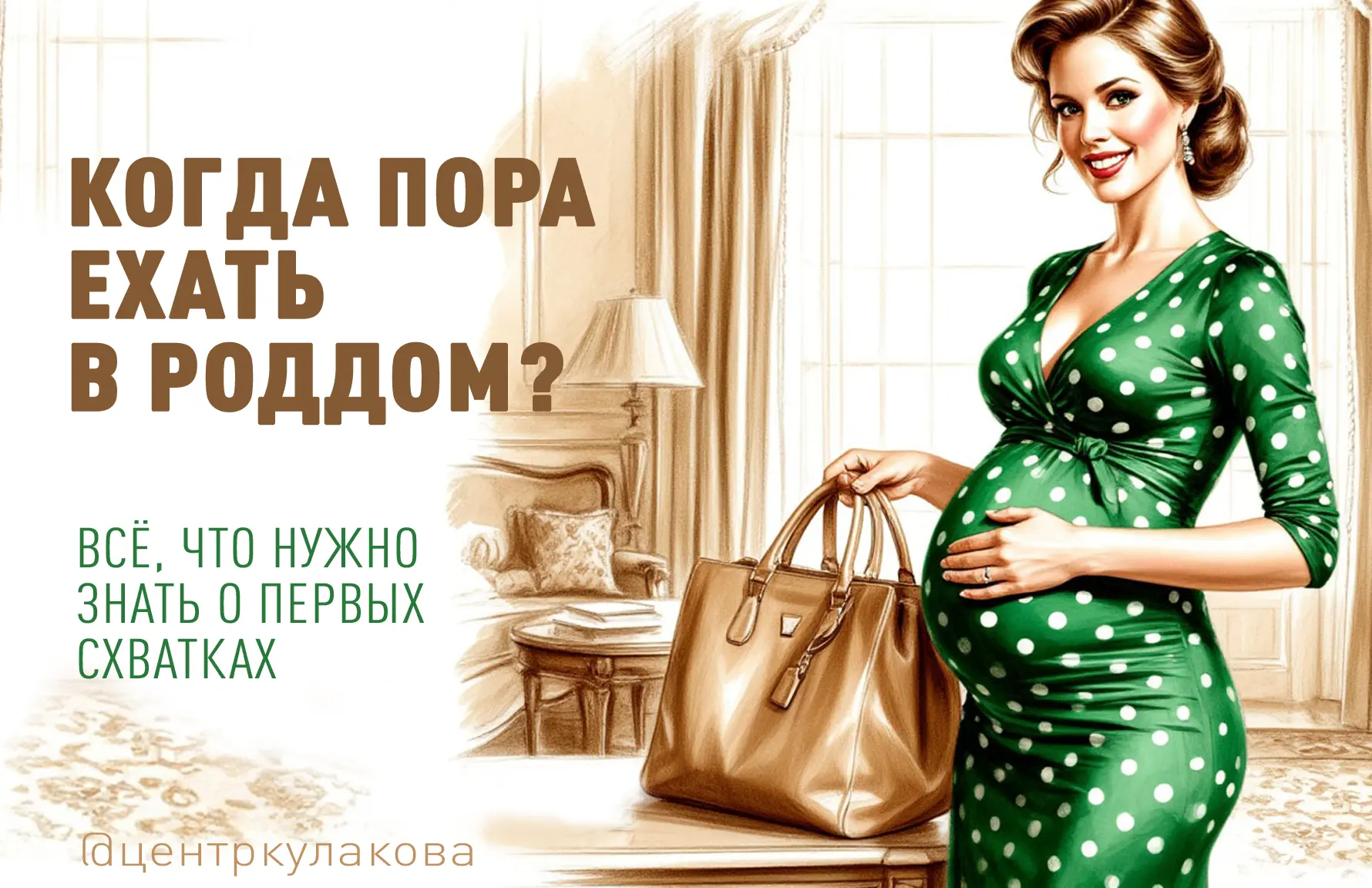 Когда пора ехать в роддом?