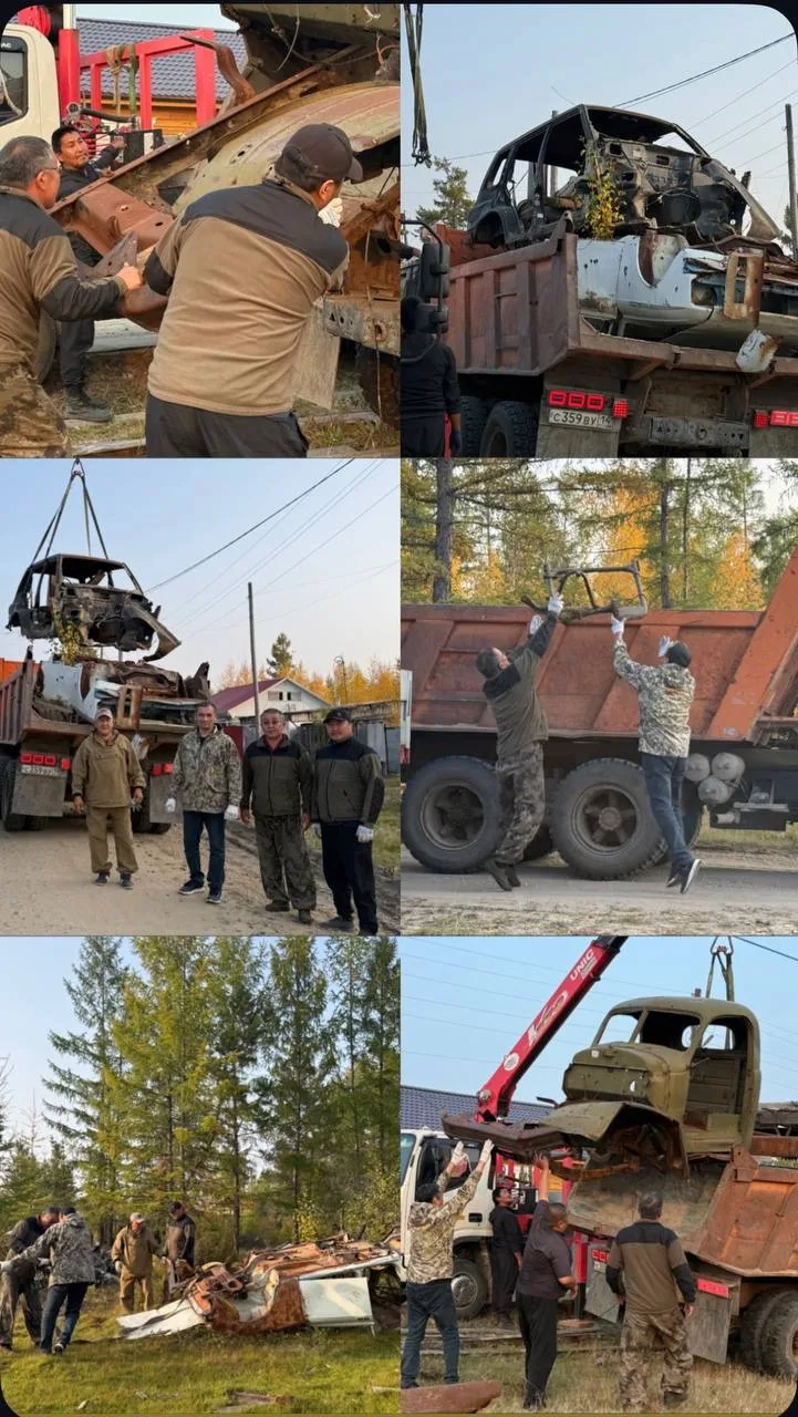 🌿В селе Бердигестях состоялся субботник в рамках экологического проекта «Зеленый четверг»
