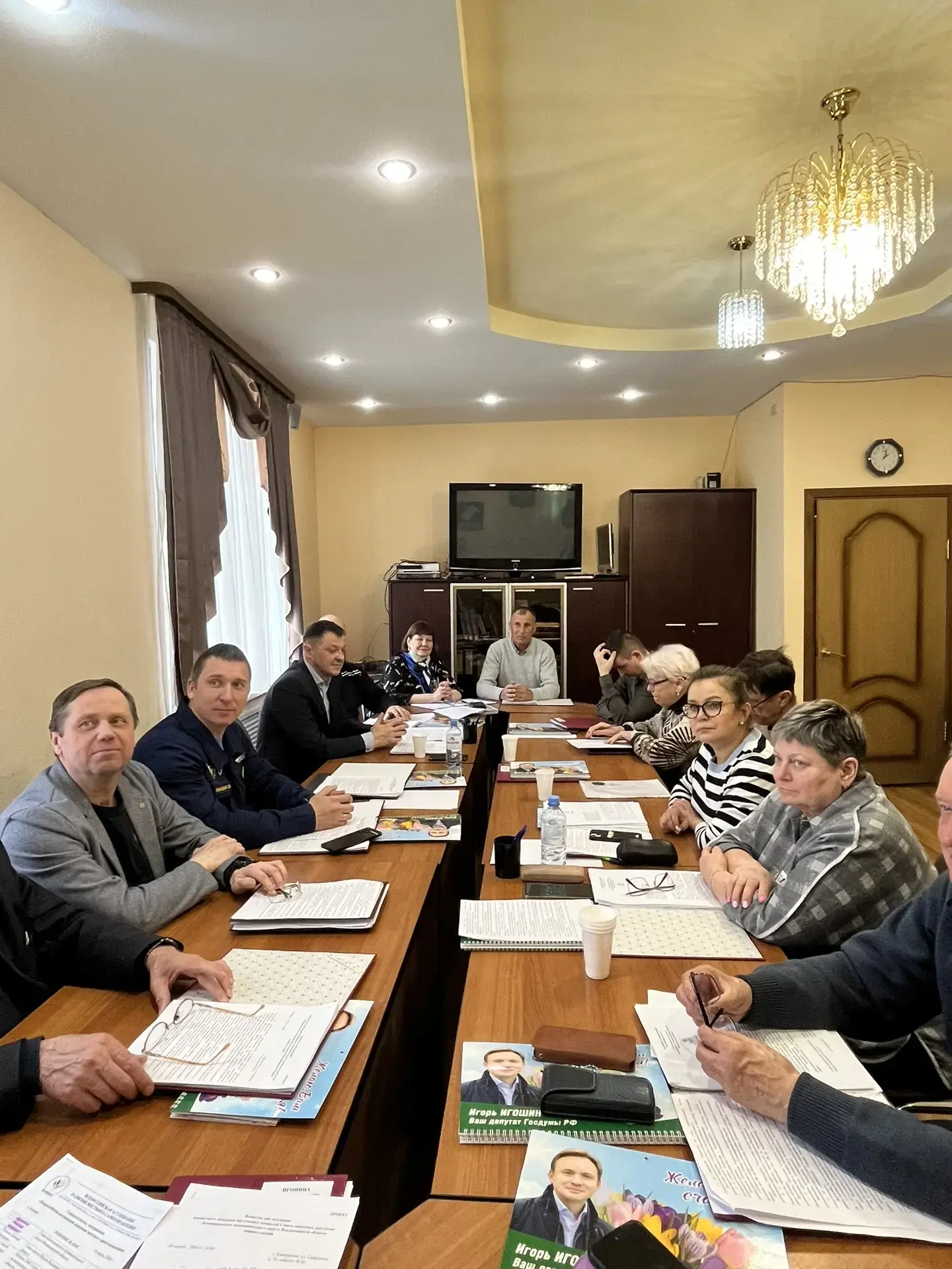 ✅ Состоялось совместное заседание постоянных комиссий Совета народных депутатов Камешковского муници