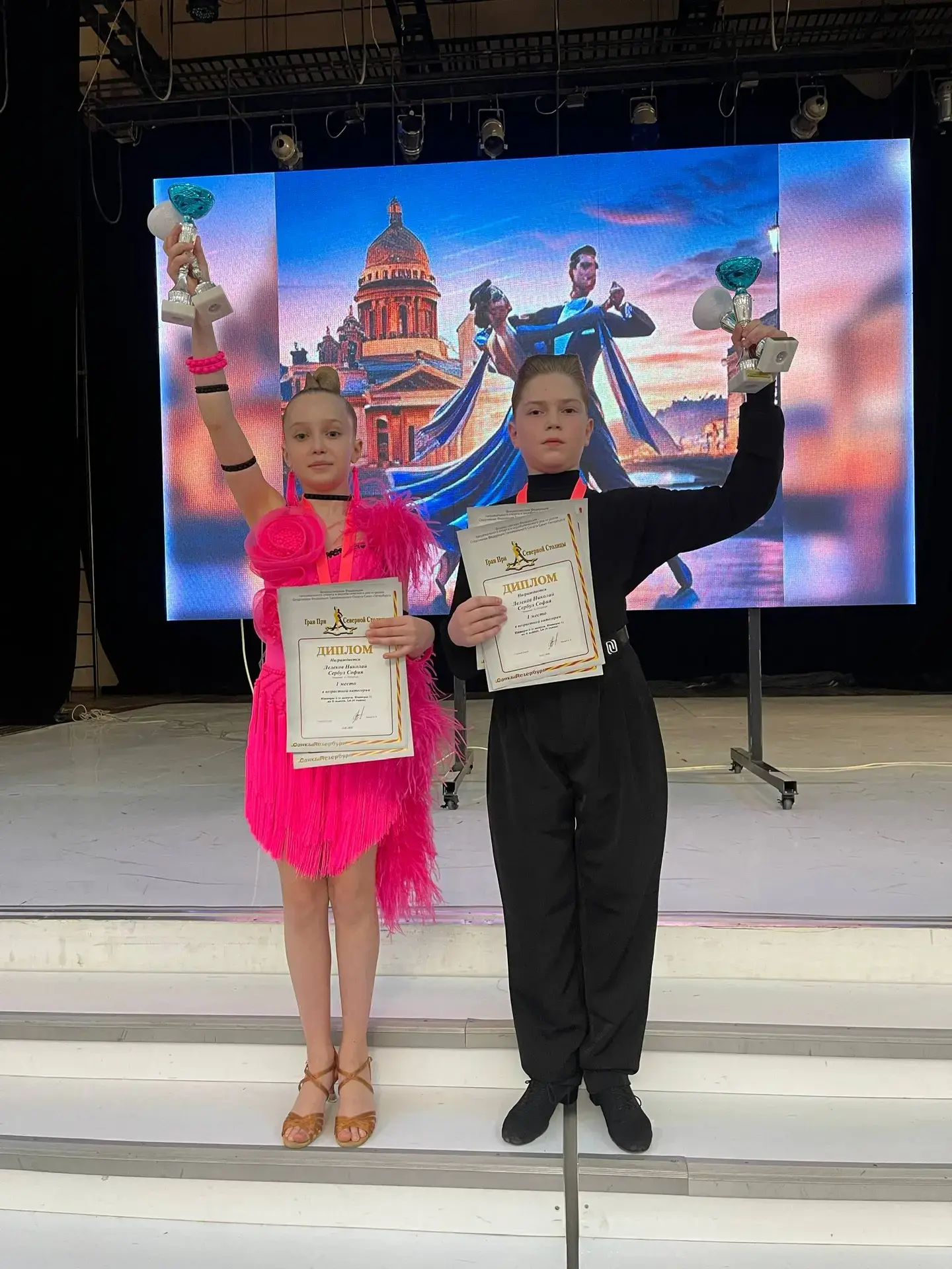 💃 Наши танцоры зажигали на «Гран-при Северной Столицы»!