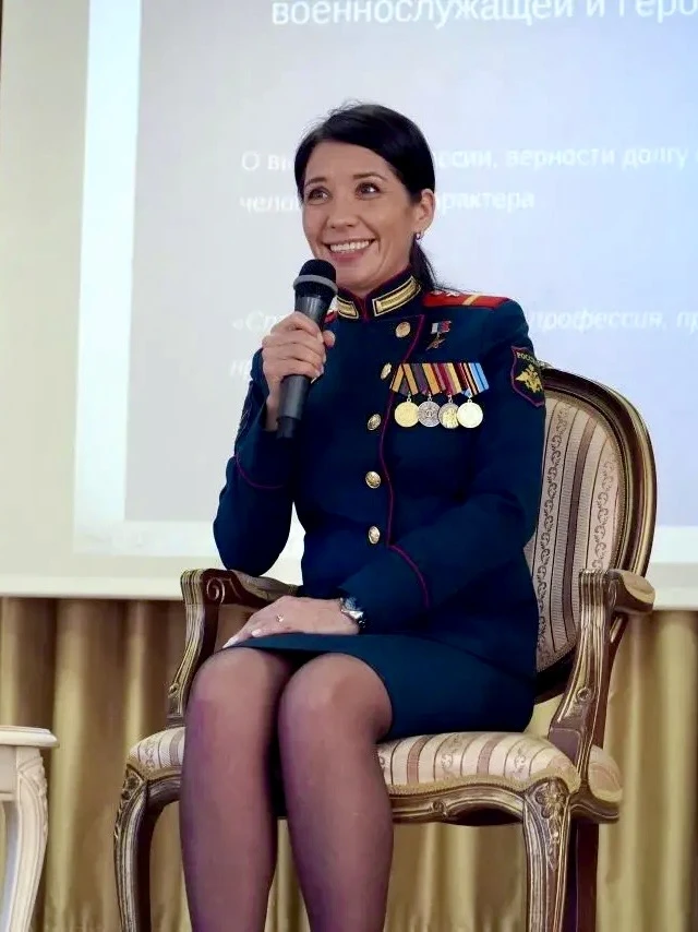 🎖️Сегодня состоялась незабываемая встреча школьников с Героем Российской Федерации Людмилой Вячеслав