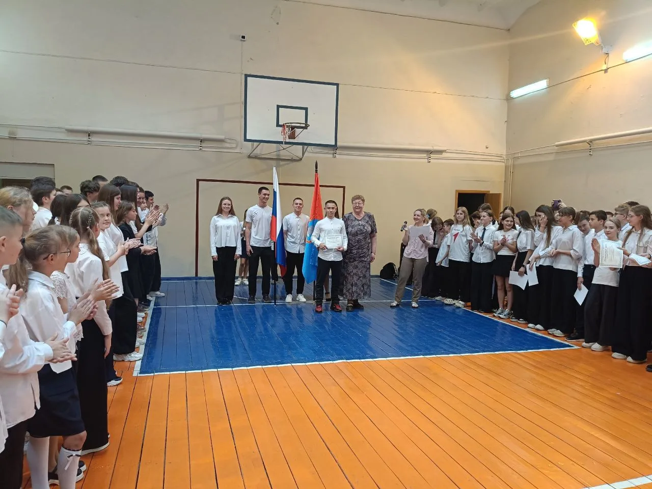 🔔25 мая в МБОУ «Гимназия» состоялась торжественная линейка, посвящённая окончанию учебного года для 