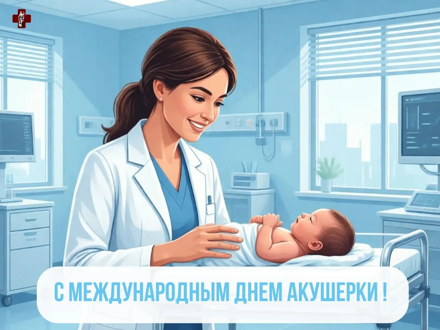 Дорогие коллеги, поздравляем с профессиональным праздником – Международным днем акушерки!
