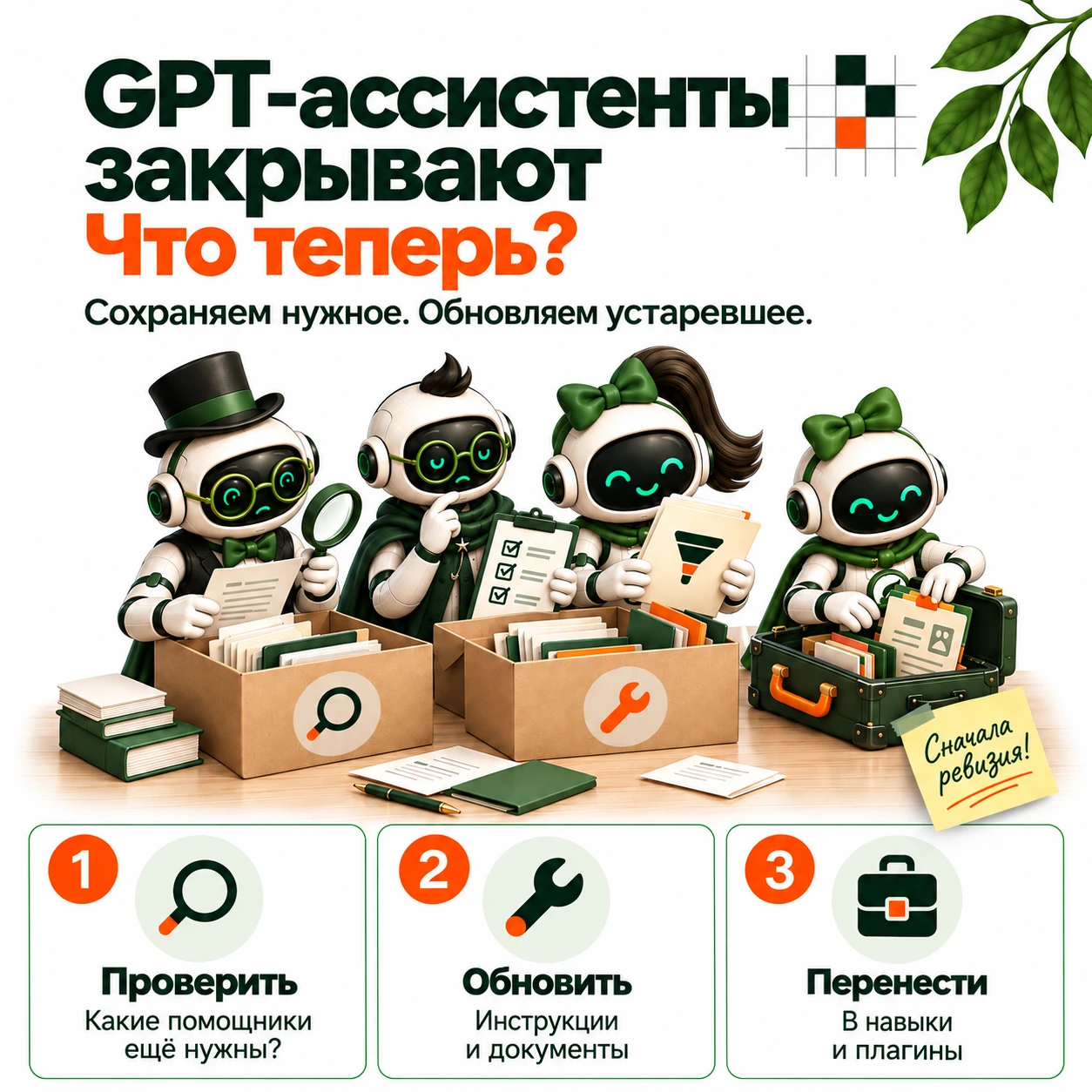 GPT-ассистентов закрывают. И что теперь делать?