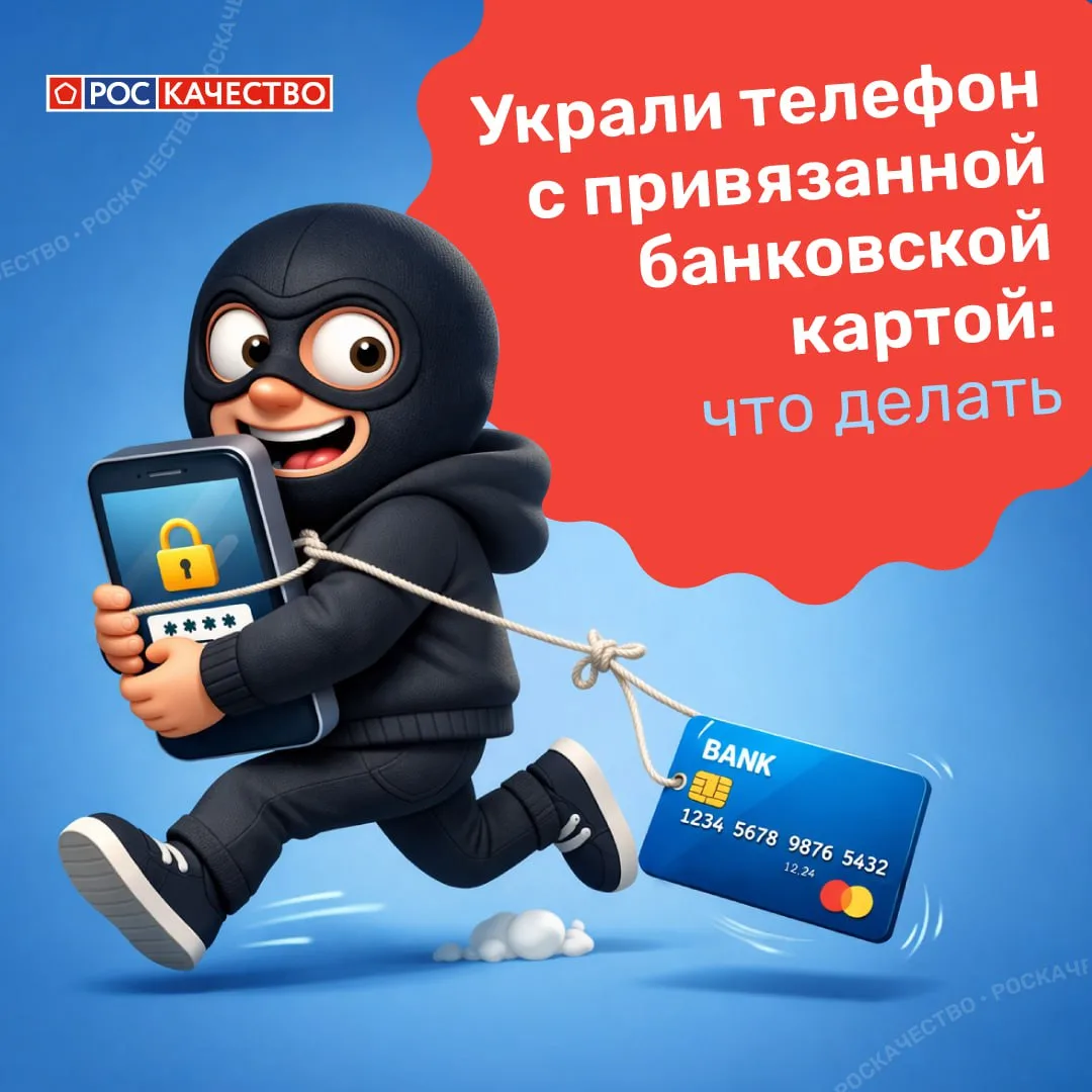 📱Украли телефон? Расскажем, как защитить деньги и данные  Потеря телефона — это не только утрата уст