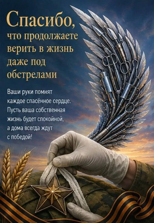 Наши дорогие военные медики, медбратья и медсестры, санитары, ребята эвакуационных бригад! Вы находи