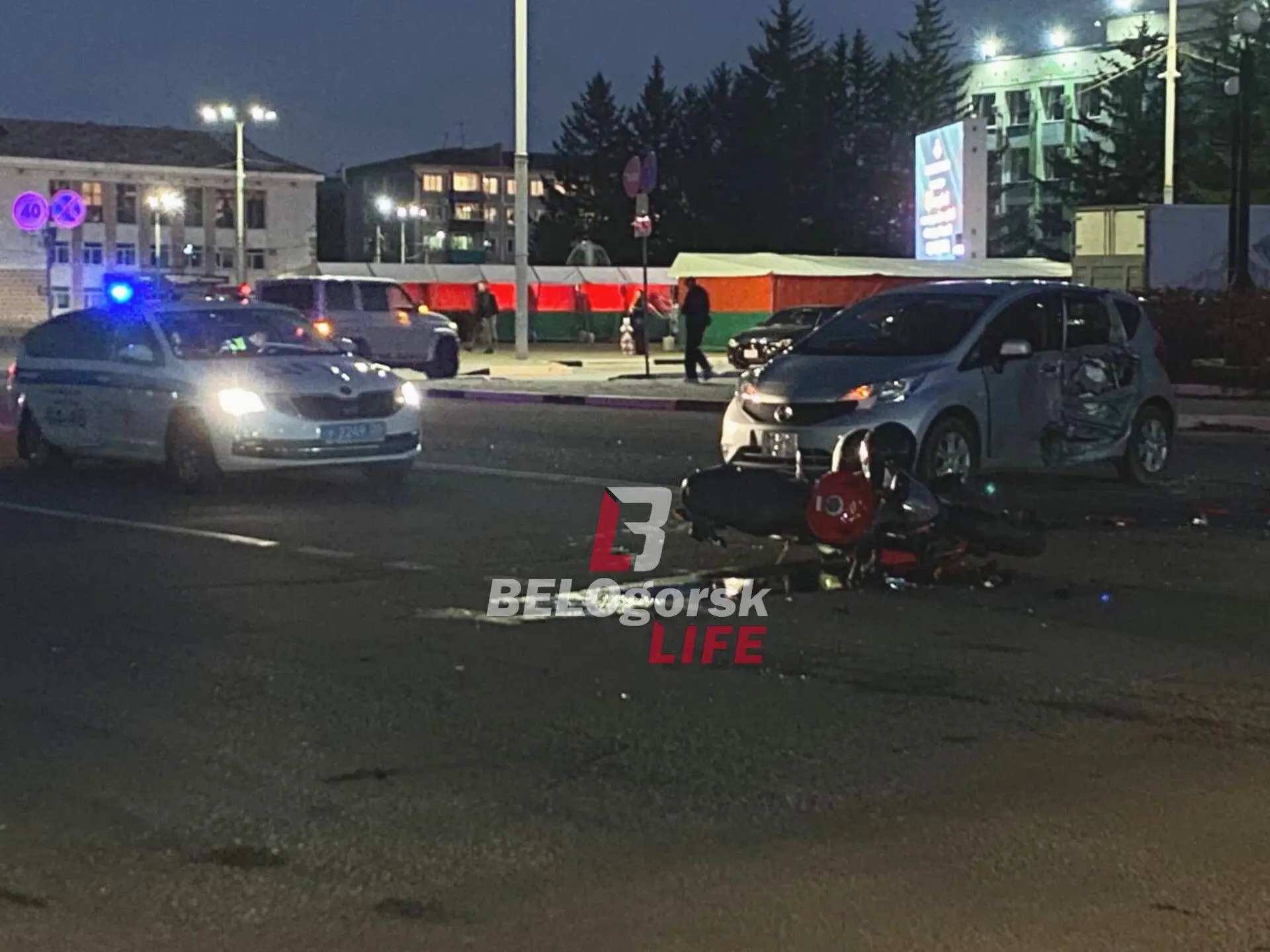 📷 Кадры с места аварии: обстоятельства ДТП устанавливаются, официальной информации о с...