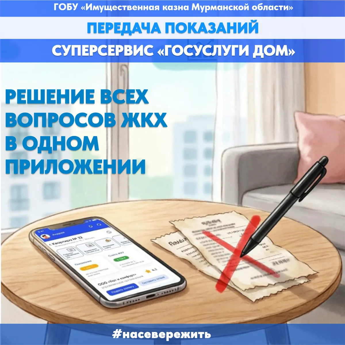 Передача показаний счетчиков в сервисе «Госуслуги Дом».
 
Продолжаем знакомство с суперсервисом «Гос