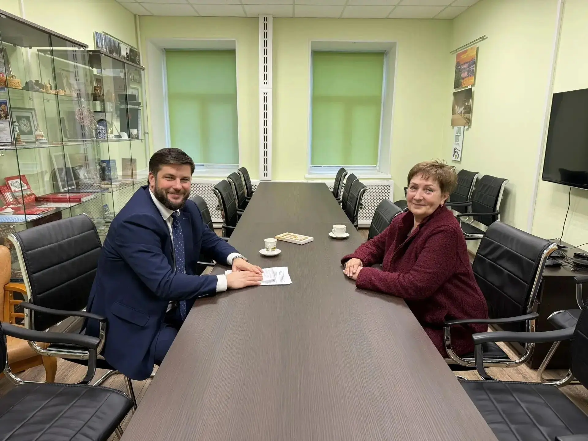Руководитель Представительства Вологодской области в Санкт-Петербурге Юрий Игоревич Лил...
