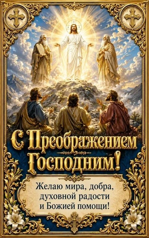 Преображение Господне (Яблочный Спас) — православный двунадесятый праздник. В основе пр...