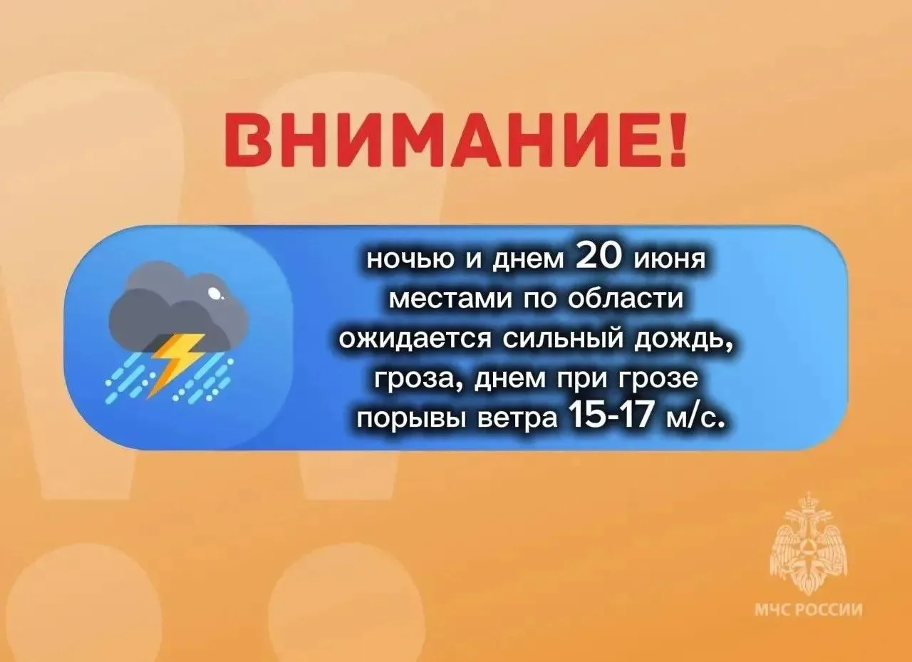 ❗Уважаемые жители Мелекесского района ❗

Ночью и днем 20 июня местами по области ожидается сильный д