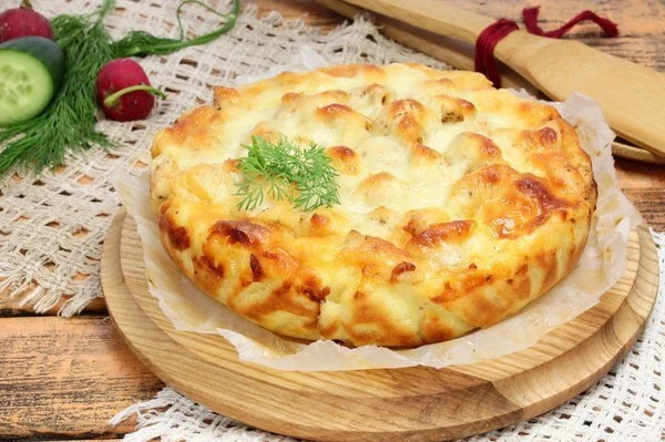 ЗАКУСОЧНЫЙ ПИРОГ С КУРИЦЕЙ