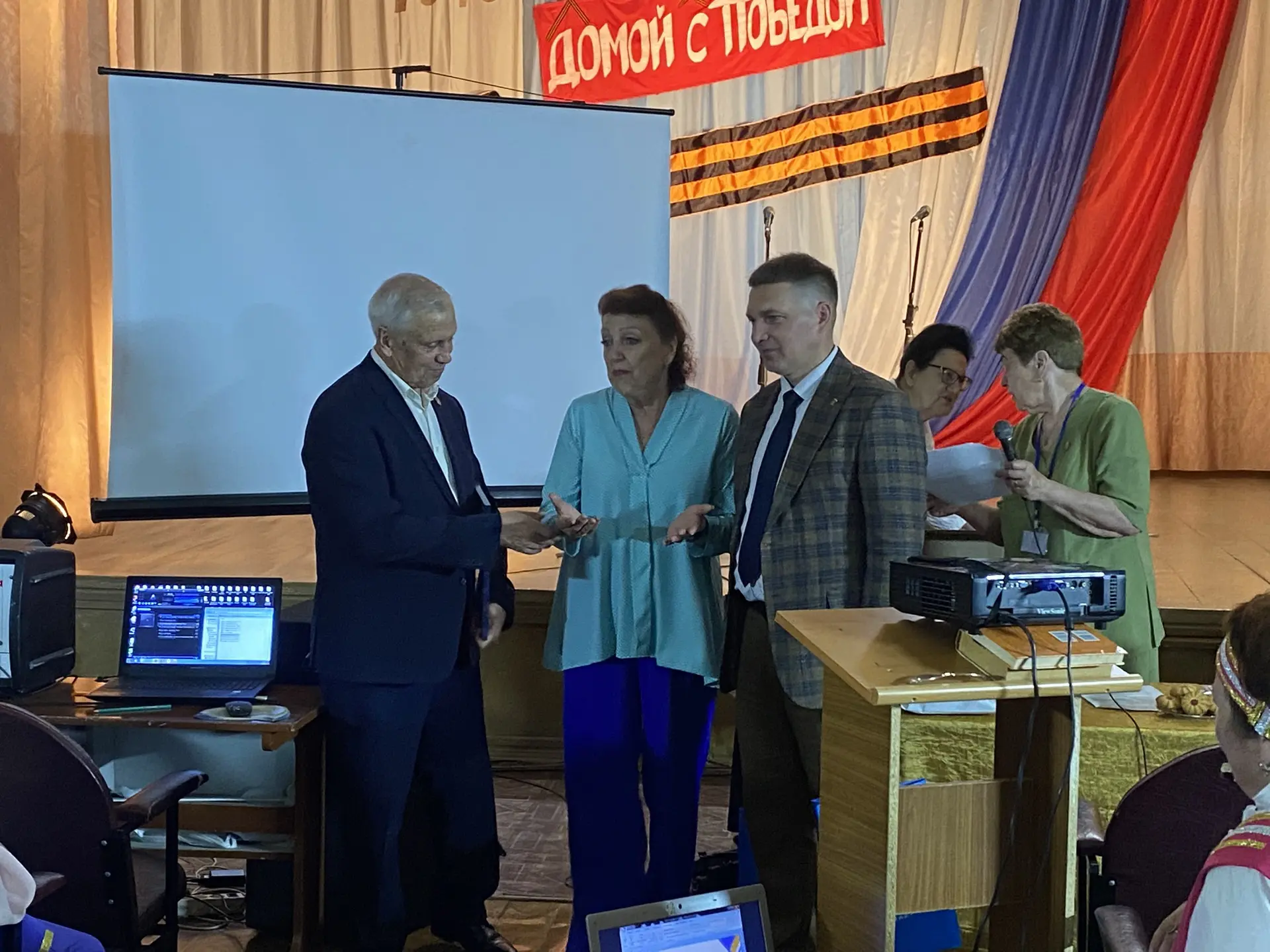 10 июня 2026 года делегация Первичного отделения Совета ветеранов при Засечном сельсовете приняла уч