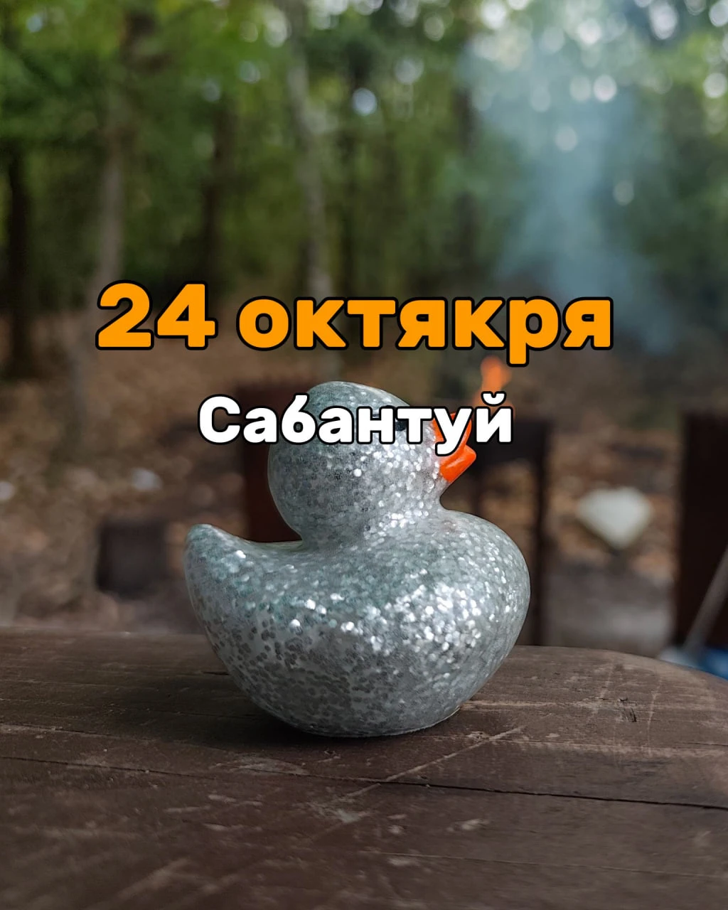 ⚪️ 24 октября, суббота - Сабантуй - Утиная тусова в честь окончания сезона.