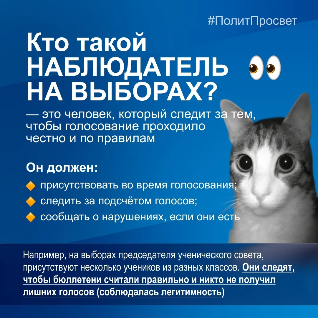 Он следит за вами — и это хорошо!