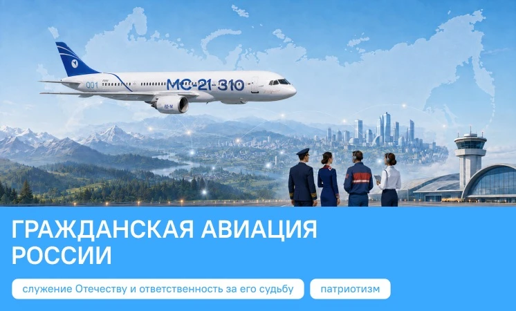 ✈️ Разговоры о важном: "Гражданская авиация России"