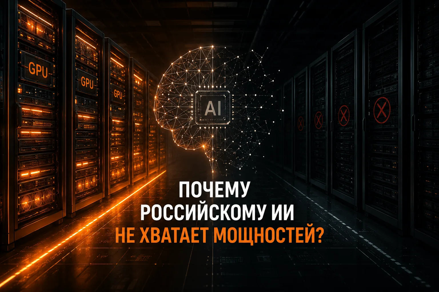 Для обучения искусственного интеллекта нужны мощные компьютеры с особо сильными видеока...