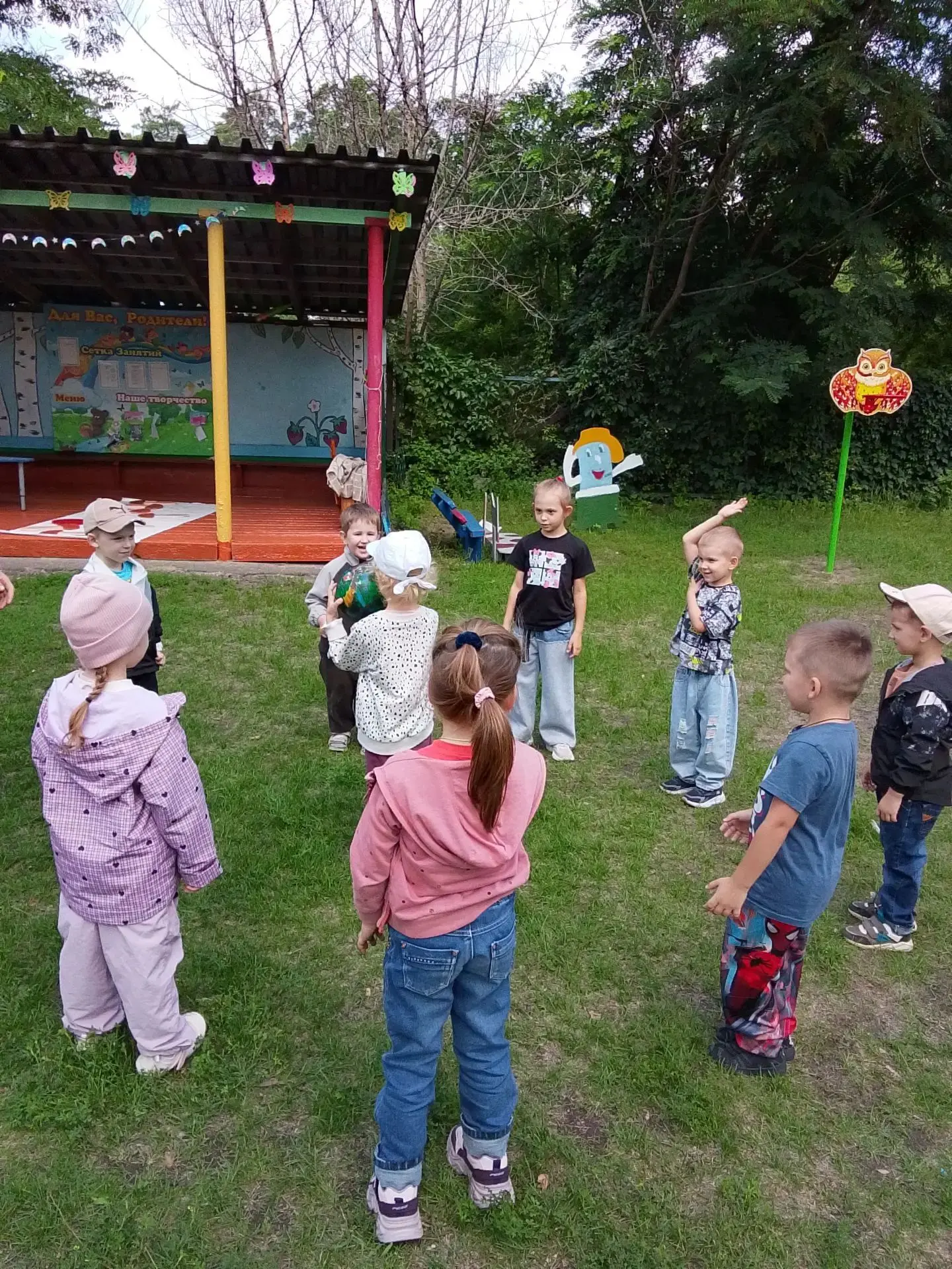 Игры на прогулке.