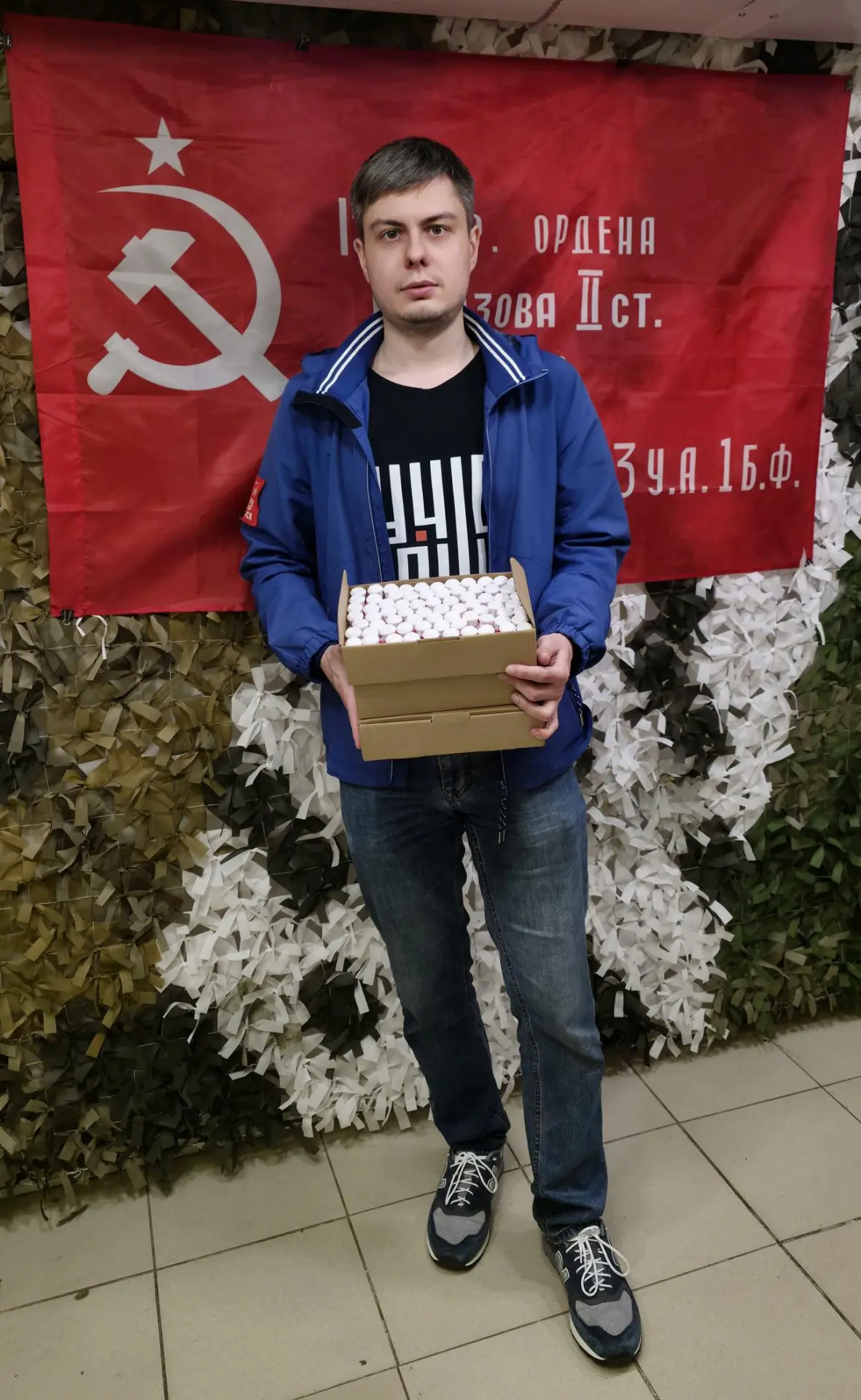 Благодарим нашего соратника Александра за изготовленные для бойцов на фронте 400 наколь...