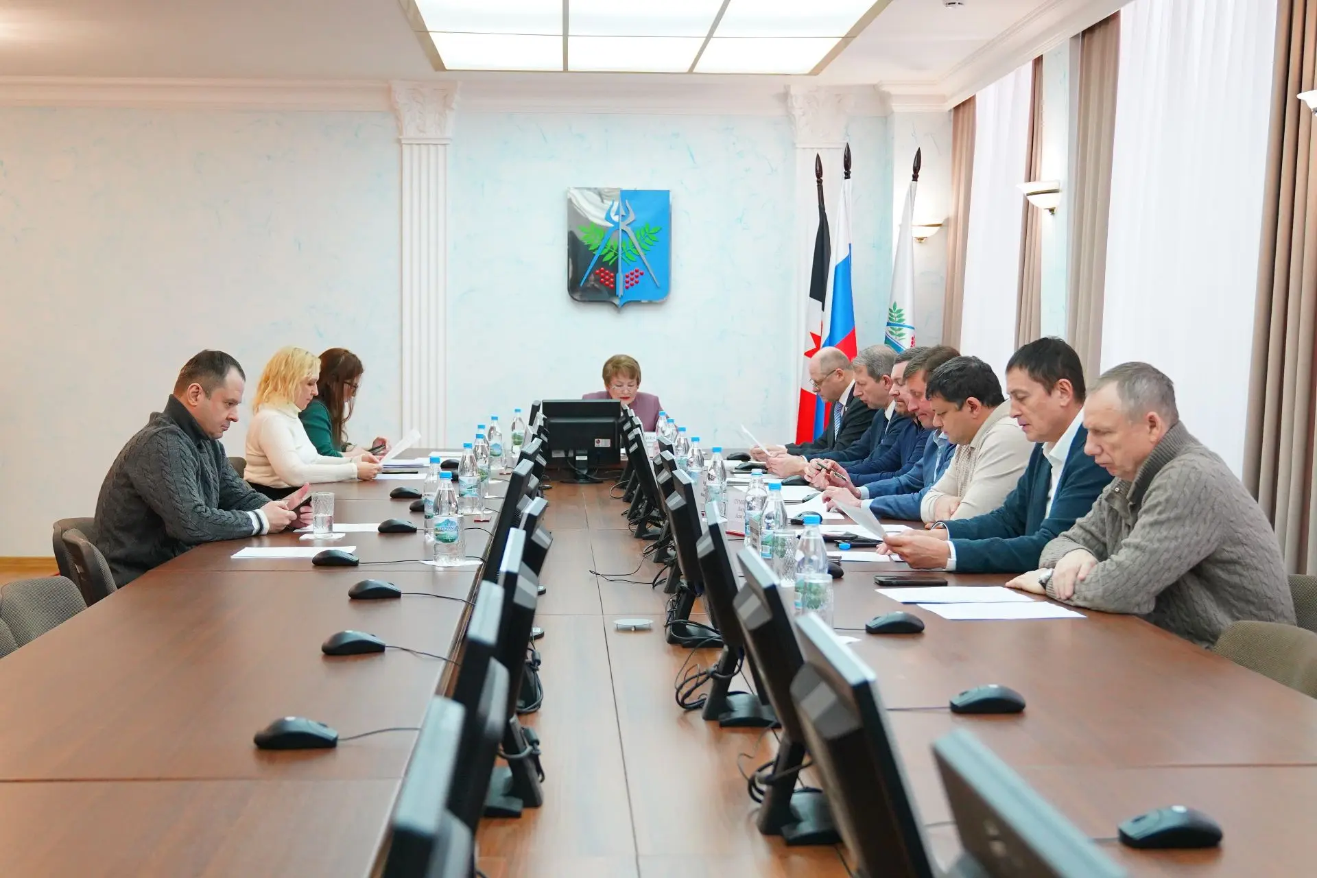 Под председательством Любови Зайцевой состоялось заседание Президиума Городской думы го...