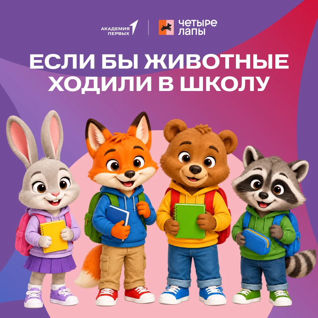 🐾 Если бы животные ходили в школу…