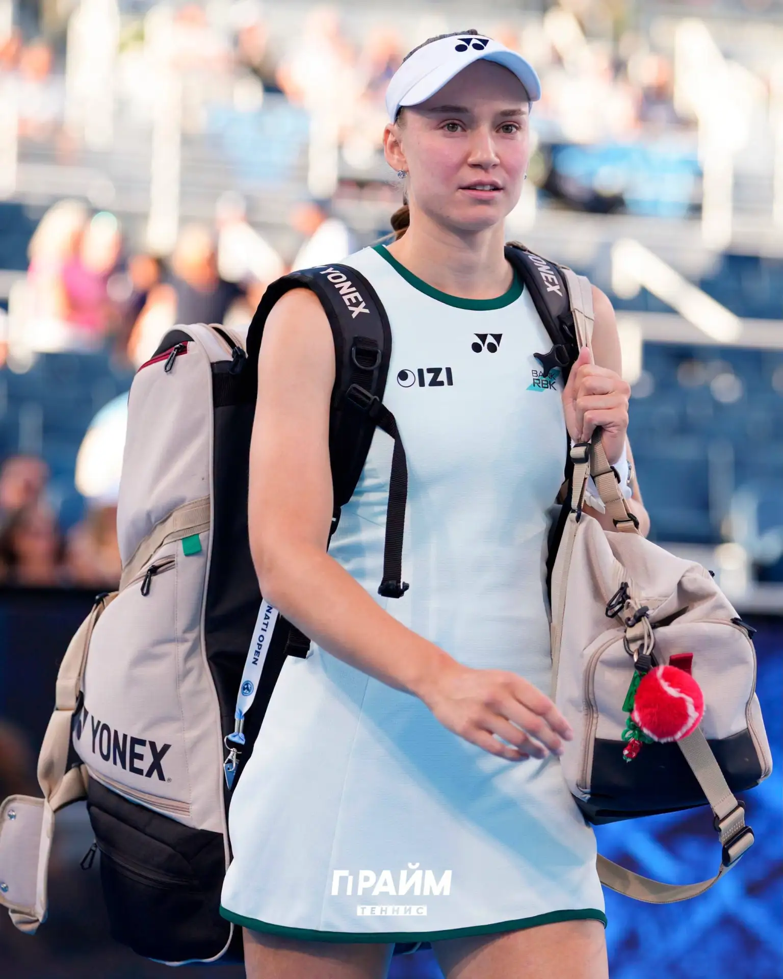 ❌ Елена Рыбакина снялась с WTA 1000 в Ухане (12–18 октября) из-за травмы стопы.