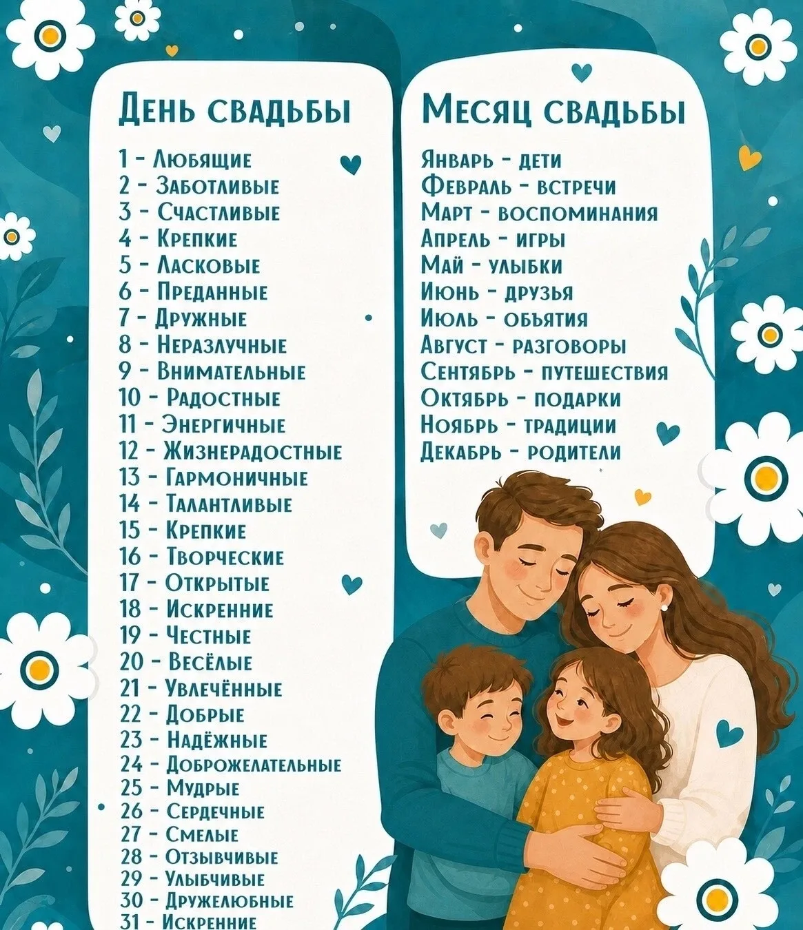 😍  Хотите узнать, с чем ассоциируется ваша семья?