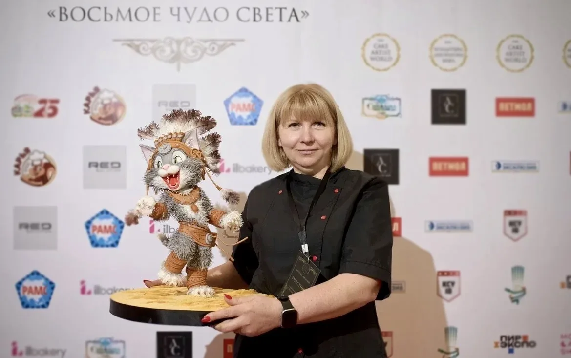 Кондитер из Ленинградского округа Ольга Беленко стала победительницей Чемпионата Мира по декорирован
