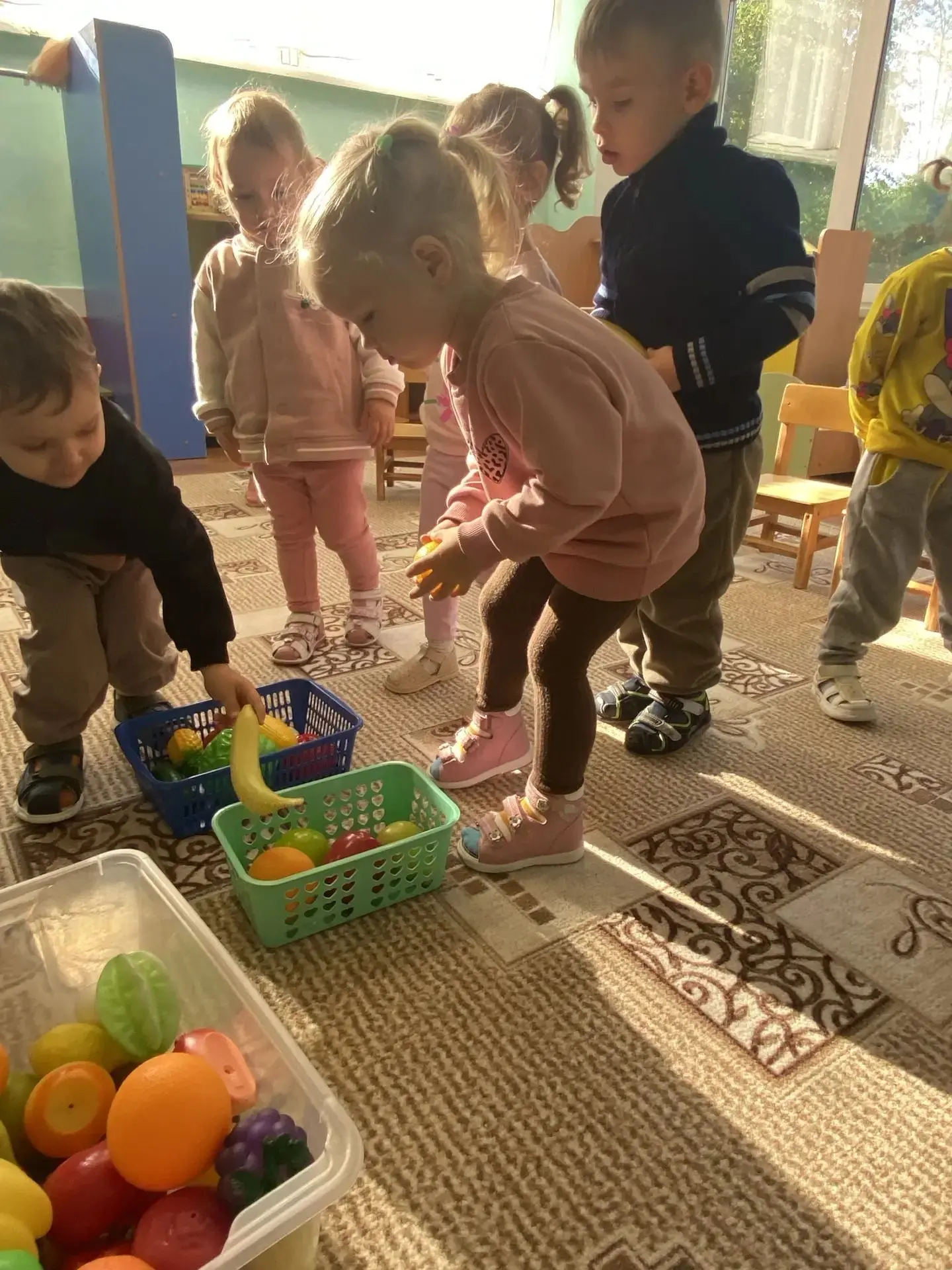 🥕 Овощи и фрукты — полезные продукты! День здоровья в 1 младшей группе
