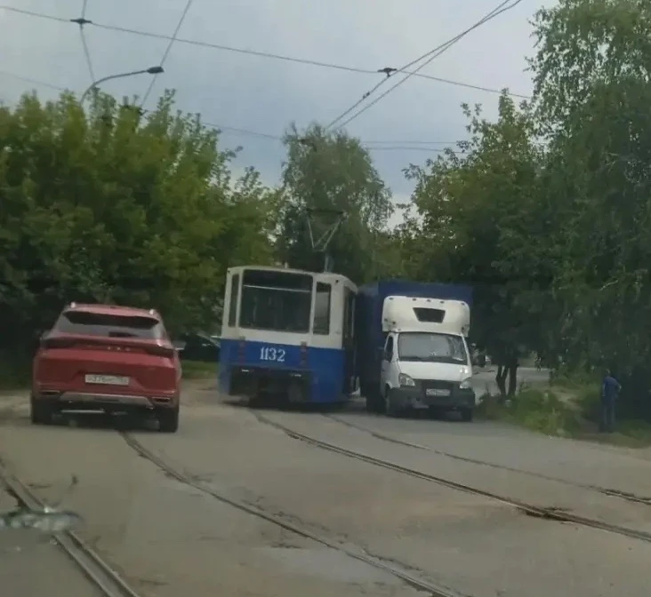 Авария с трамваем, Уфа