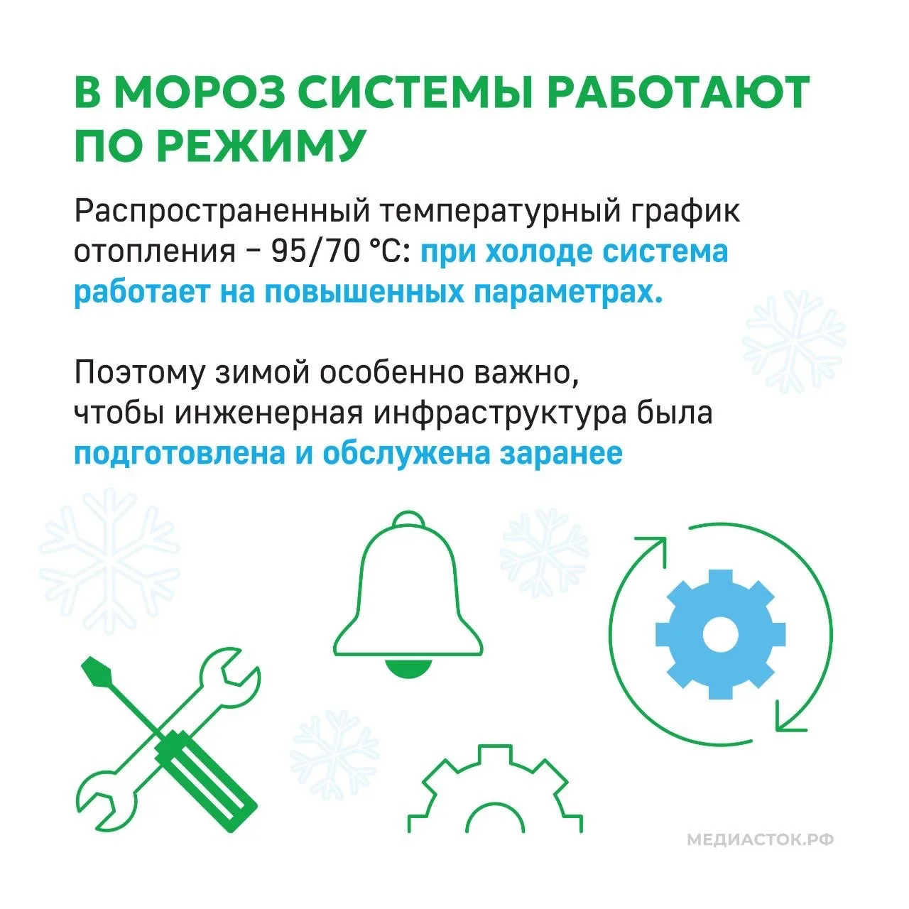 ❄️Зимой нагрузка на системы водоотведения в разы сильнее, чем в любое другое время года. Чтобы они р