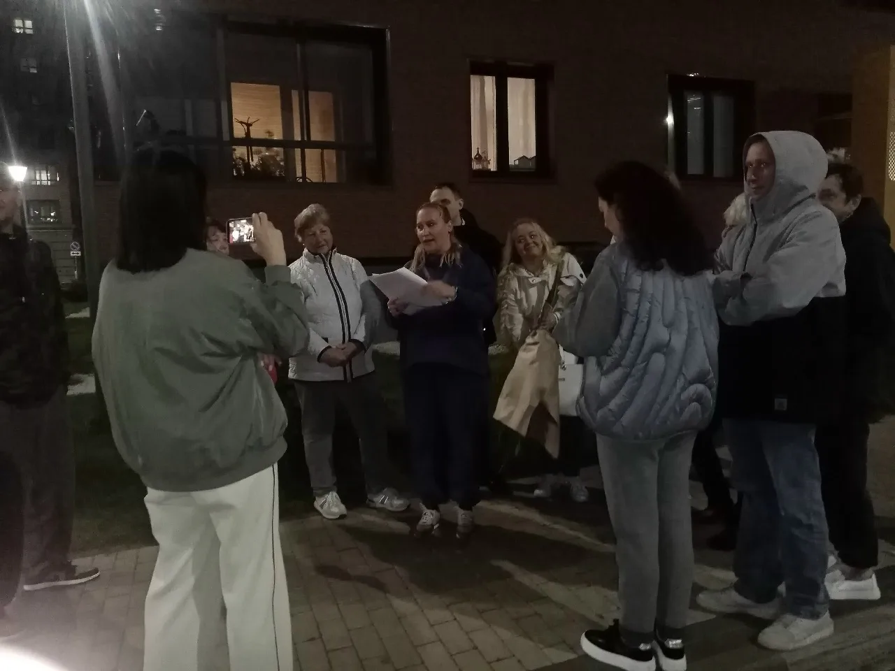 📝На ул. Краснополянской, 5 состоялось собрание общественной организации «Комфортная ср...