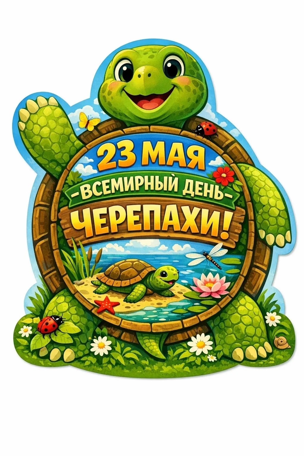 Всемирный День Черепахи 🐢🌍
