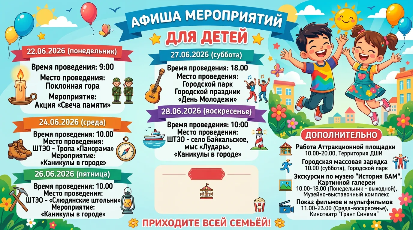 Лето в самом разгаре — а значит, нас ждёт ещё больше веселья! ☀️Дорогие девчонки и мальчишки, а такж