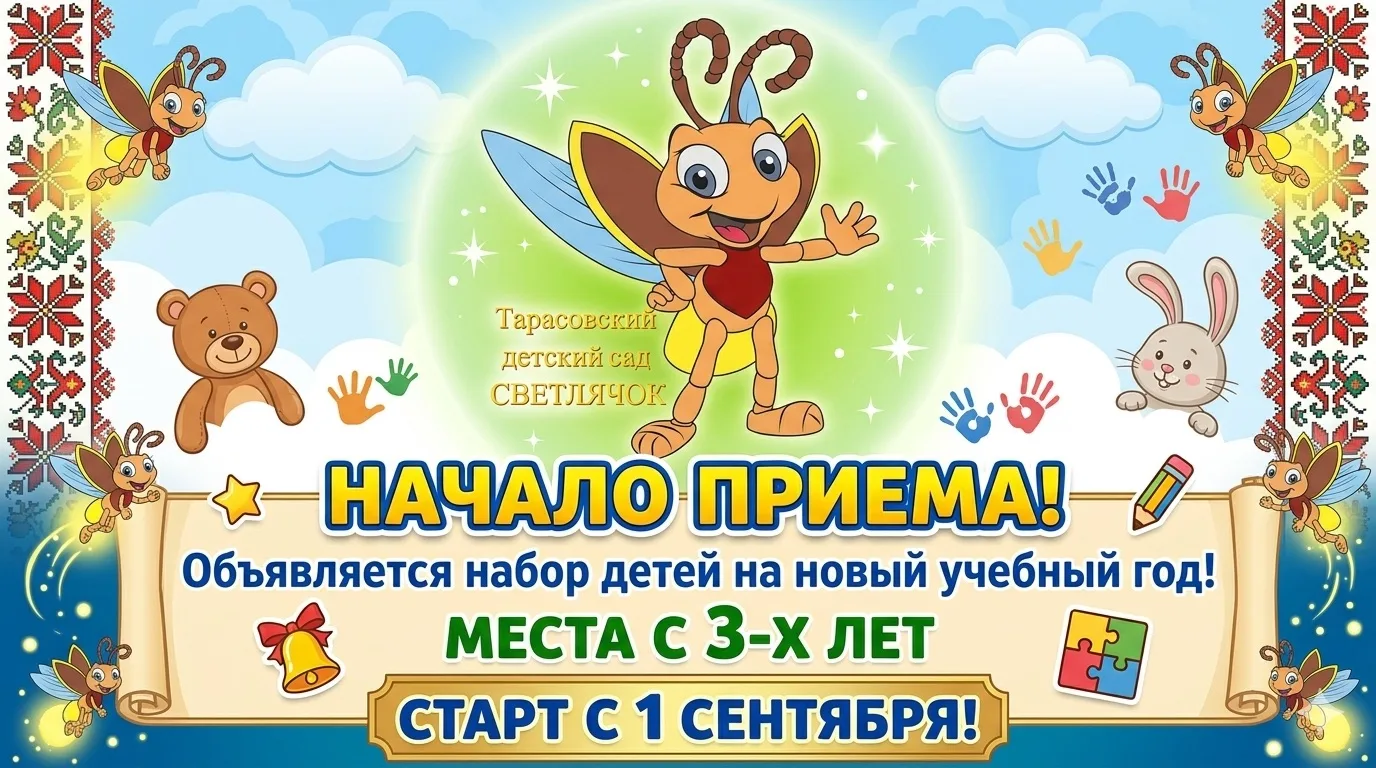 🎒 Внимание, родители! Объявляем набор в детский сад с 1 сентября! 👧👦✨
Лето только началось, но мы