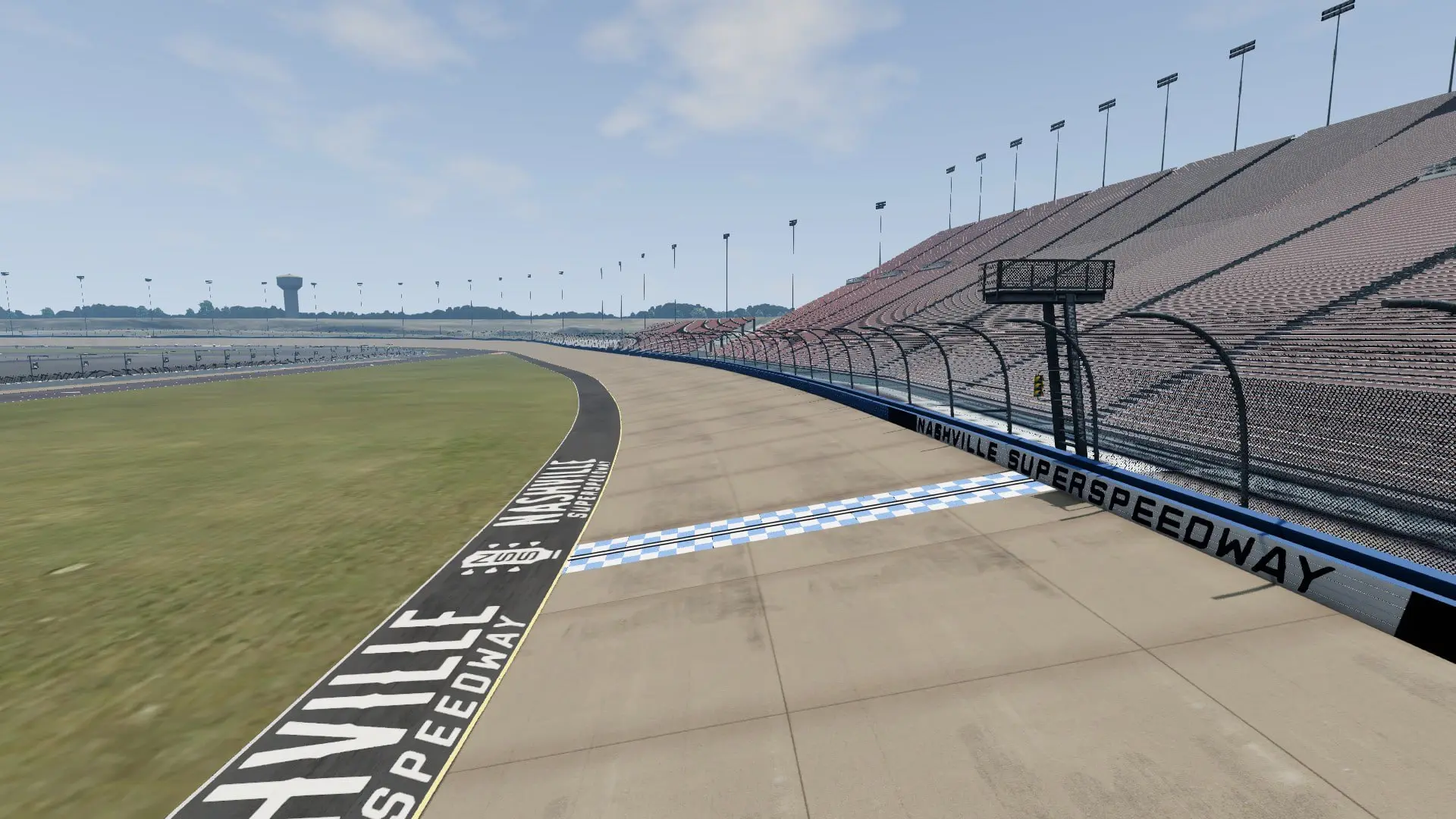 Nashville Superspeedway v1.0
Автодром Нэшвилл Суперспидвей, конвертированный из игры Assetto Corsa.
